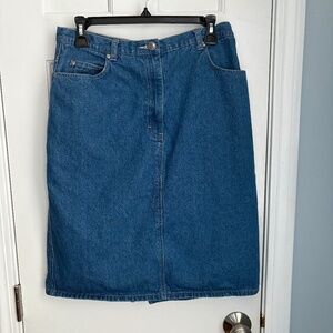 Style + Co jean skirt, Size 12,  EUC!
